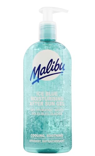 Malibu Sun After Sun Care, Cooling and Soothing Moisturising Gel, Ice Blue, 400ml