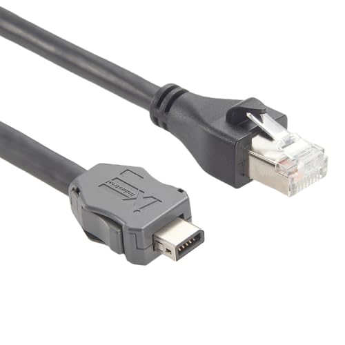 Cable Ethernet Industrial RJ45 Cat6A 2 m SFTP miniatura 4
