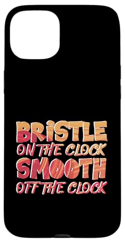 BRISTLE ON THE CLOCK SMOOTH OFF THE CLOCK �X�}�z�P�[�X iPhone 15 Plus �p