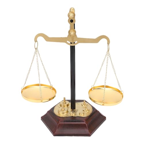 Balanza vintage decorativa Keenso de 23,6 cm para escritorio y pasillo 2