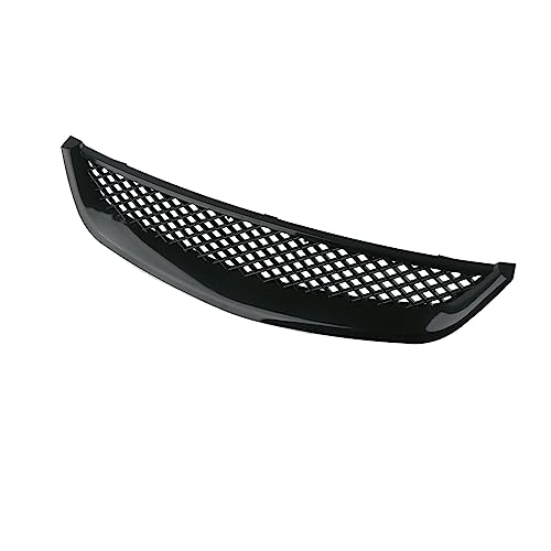 Rejilla de coche para Civic JDM Tipo R 2001-2003: parachoques delantero con malla de alto brillo