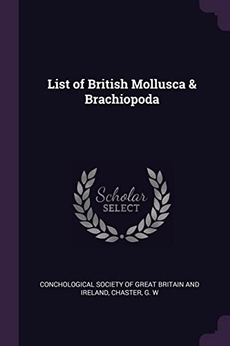 List of British Mollusca & Brachiopoda