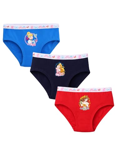 Image of Kids Girls Panty Ultrasoft Underwear 100% Cotton Soft Comfortable | Skin Friendly | Innerwear Pack of 3 Print (Color & Print May Vary)