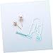 PACKOVE Painless Ear Piercing Kit for Children and Adults 2pcs Self Ear Piercer Tool Safety Clip for Home and Travel
