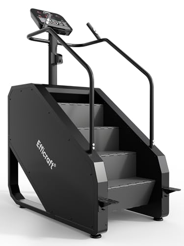 EFFICRAFT Stair Stepper Machine with LED Screen, Commercial Grade Stair