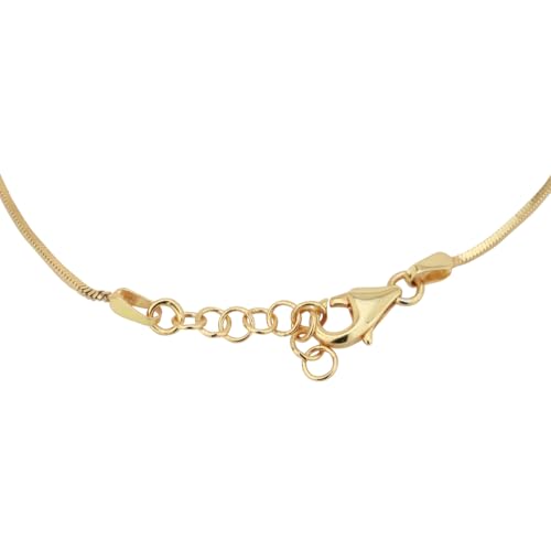 Image of Carlton London Gold-Plated Wraparound Bracelet