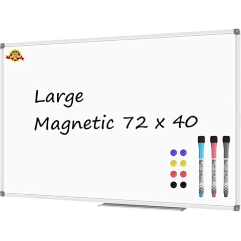 Lockways 72" x 40" Magnetic Whiteboard Cover