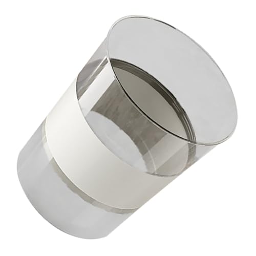 TOYANDONA Cubo de Basura Grande Transparente de Lujo Contenedor Desmontable para Cocina Baño Dormitorio y Hogar Cubo de Plástico