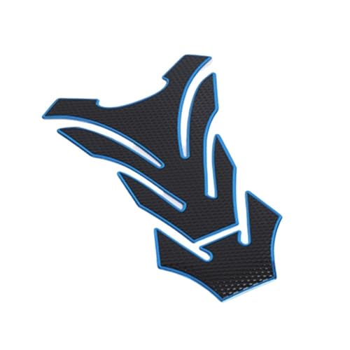 Autocollant réservoir moto carbone sticker os de poisson protection carburant gaz