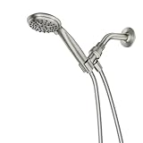 Moen Attune Shower Head with Handheld Sprayer, 6 Handheld Shower Head Spray Settings, Spot Resist Brushed Nickel Finish, 218H0SRN