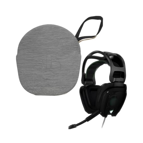 Case Protetor para Headset/Headphone, Nylon 600, Semi-rígido, 25x20x12cm, Preto (Cinza)