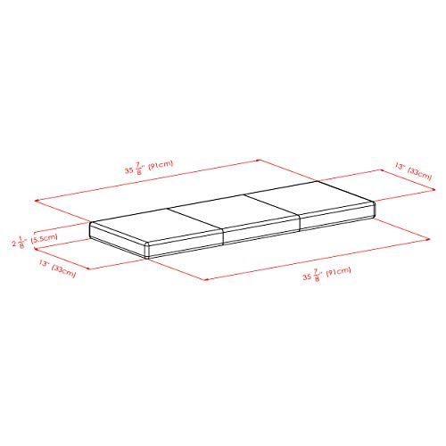 Winsome Polyurethane Foam Boris, 1 Count (Pack of 1), Espresso by Winsome - Image 7