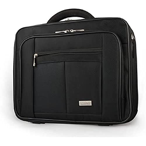 Maletín para portátil de 17.3'' Natec NTO-0393 negro contra golpes y arañazos