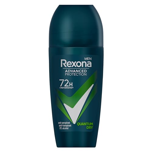 Miniatura 2 de Rexona Advanced Protection Desodorante Roll-On para Hombre Quantum Dry 72h 50 ml - Pack de 6