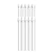 のぼりポール 3m 白色 5本セット SMK-PW3M5 店舗販促用の資材に最適