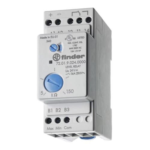 FINDER 72.01.9.024.0000 RELAY, LEVEL CONTROL, 24V