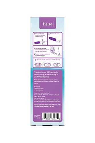 Helse Early Detection Pregnancy Test - 3 Pack - Hcg Midstream Test - Reliable And Quick Results #TOP1