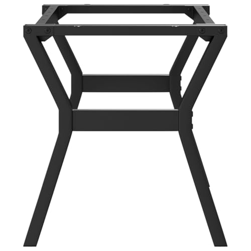 Pieds de table en Y avec plaque pré-percée pour montage facile de table basse - 6