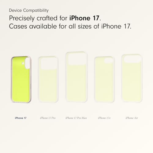 Beats iPhone 17 Case with MagSafe & Camera Control, Matte Finish, Microfiber Lining – Lime Stone - image 3