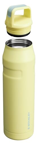 Image of Stanley IceFlow Cap and Carry Water Bottle | Wide Mouth Twist Lid | Lightweight & Leakproof for Travel & Sports | Insulated Stainless Steel | BPA-Free