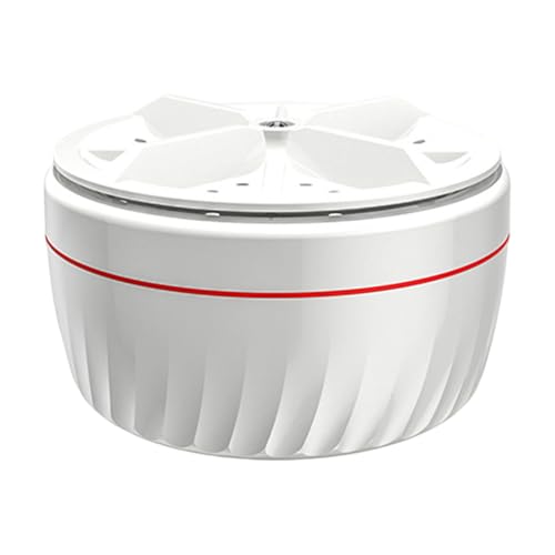 Fitooles Práctica lavadora en miniatura ligera, dispositivo de limpieza automático, lavadora para ropa pequeña, lavandería eléctrica Fitooles Práctica lavadora en miniatura ligera, dispositivo de limpieza automático, lavadora para ropa pequeña, lavandería eléctrica