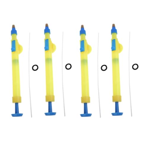 Mikikit 1set Garden Spray Nozzle Sprinkler Heads for Home Plant Watering and Beverage Bottles Durable Multi Purpose Misting Sprayer 4pcs