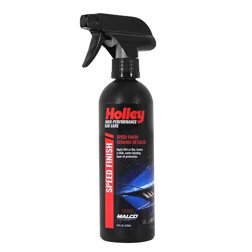 Image of Holley Speed Finish - Ceramic Detailing Spray - 16 oz. | High-Performance Car Care, Fast Acting, Quick Drying - Spray on Any Vehicle Surface to Repel Water and Protect Paint