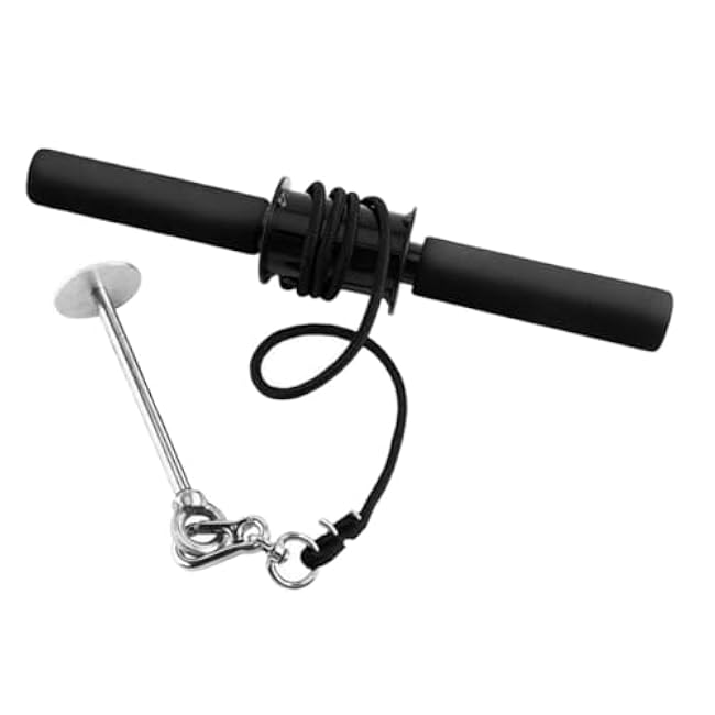 BESTonZON Wrist Training Forearm Strength Exerciser with Handle Thick Rope for Home Gym Arm Strength Training Tool for Men Women