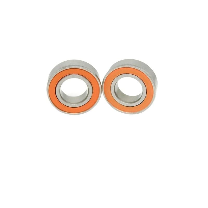 1x Miniaturlager S689-2RS – Edelstahl, Gummigedic Produktbild-Vorschau 2