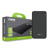 Core Essentials | Power Bank 10000mAh Portable Mobile Phone Charger | PD 5V 2 x USB Port | Includes 1 Micro USB Cable | Battery Pack Arrives Fully Charged | 2 Full Charge Capacity | Travel Essential