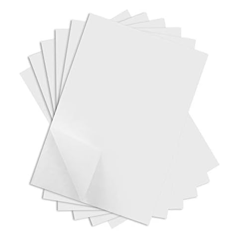 tao pipe White Transfer Paper 100 Sheets Tracing Paper A4 White Carbon Paper for Cloth Fabric Paper Embroidery Tracing (8.3 x 11.5 Inches) Cover
