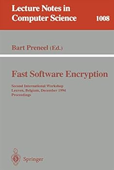 Paperback Fast Software Encryption: Second International Workshop, Leuven, Belgium, December 14-16, 1994. Proceedings Book