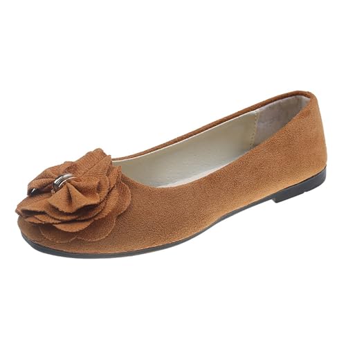 Ballerine pour femme - Bout rond - Mocassins à enfiler...