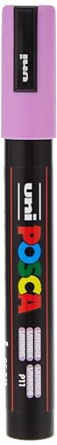 Posca Markers Set, 8 Medium Paint Markers 5M – Soft Tones – White, Sunshine Yellow, Apricot, Light Pink, Coral Pink, Lavender, Light Blue, Aqua Green
