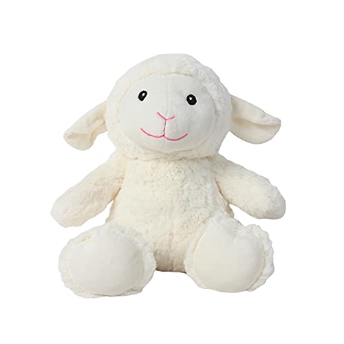 Image of Linzy Toys, 12" Soft Dreams Super Soft Plush Lamb Night Light with Lullabies and Soothe The Baby, Huggable Stuffed Animal, Nursery Decor,