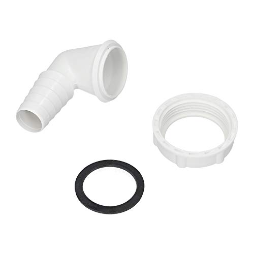 LUTH Premium Profi Parts Schlauchanschluss für 1 1/4 Siphon für Ablaufschlauch mit 20-24mm Ø