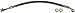 Dorman H621339 Front Driver Side Brake Hydraulic Hose Compatible with Select Hyundai / Kia Models