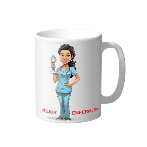 AR Regalos Taza Mejor Enfermera del Mundo | Regalo para Enfermera