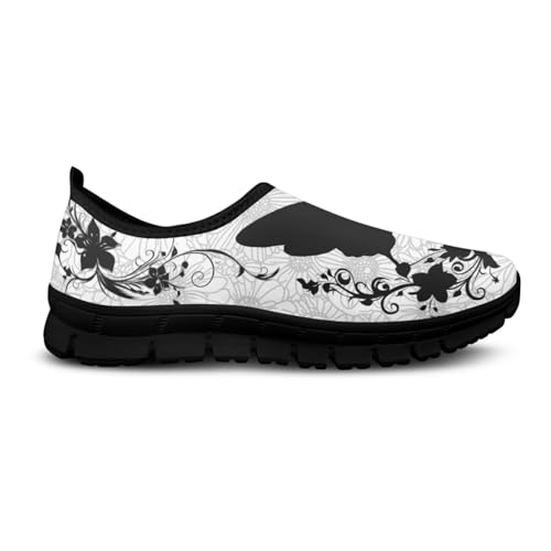Insects Print Men Slip On Shoes Mesh Flats Shoes Women Breathable Loafers Shoes Comfortable Walking Training Shoes for Business Daily Wear4