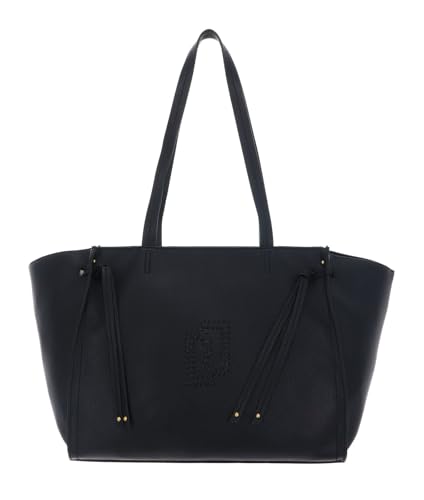 Sac shopper Liu Jo Lapislazzu grand format, grand sac à épaule noir
