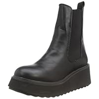Rocket Dog Heyday Polyurethane Women's Black Flat Chelsea Boots - UK 4