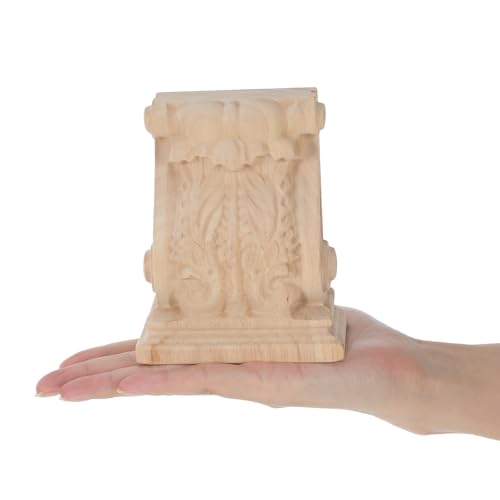 Ménsulas de madera para muebles clásicos y estanterías elegantes 4
