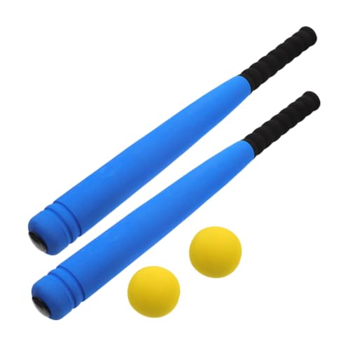 KOMBIUDA 1 Set Stylish Foams Baseball Bat for Ergonomic Design Soft Training Bat with Baseballs Vintage for Practice and Exercise