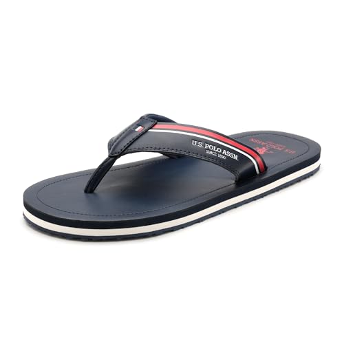 Image of U.S. Polo Assn.| NESTA LT. GREY| Stylish slider Flipflops for Man