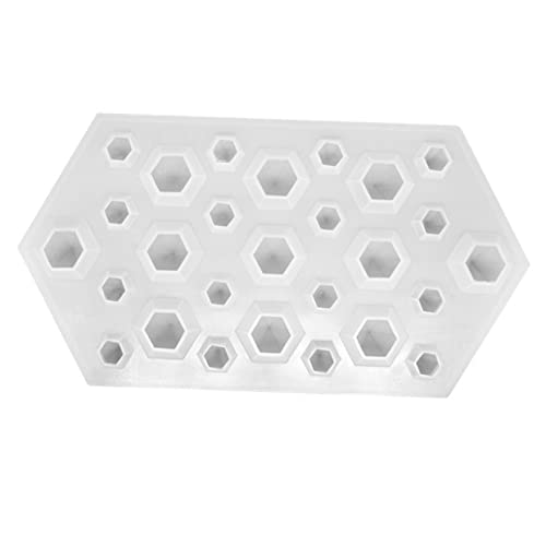 Molde de hielo de silicona transparente con forma de diamante miniatura 1