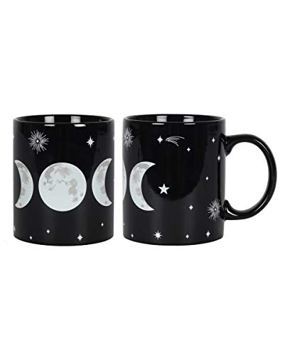Horror-Shop Taza De Café Negro De Triple Luna