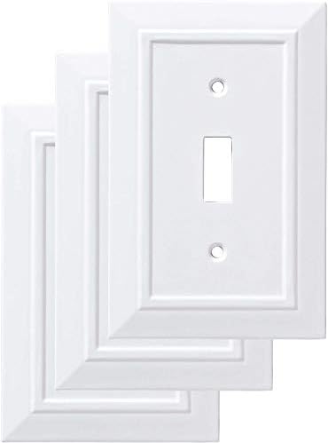 Brainerd Beverly Triple Switch Wall Plate Polished Chrome P 15191822