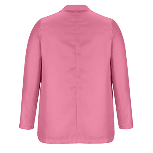Women's Blazers & Suit Jackets Solid Turn Down Collar Blazer Jacket Office Work Suit Fall Coats Open Front Cardigan4