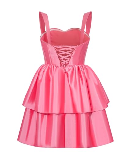 Clothfun Satin Sweetheart Short Homecoming Dresses 2025 for Teens Flower Bud Cocktail Dress CY2674