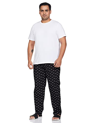 Image of Amazon Brand - Symbol Cotton Men Casual Style Pajama Bottom (Pack Of 2)